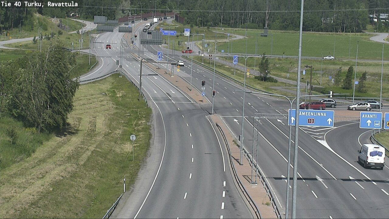 Weather Camera Image Väg 40 S:t Karins, Ravattula, Kaarina, Varsinais-Suomi