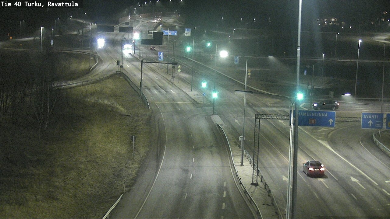 Weather Camera Image Väg 40 S:t Karins, Ravattula, Kaarina, Varsinais-Suomi