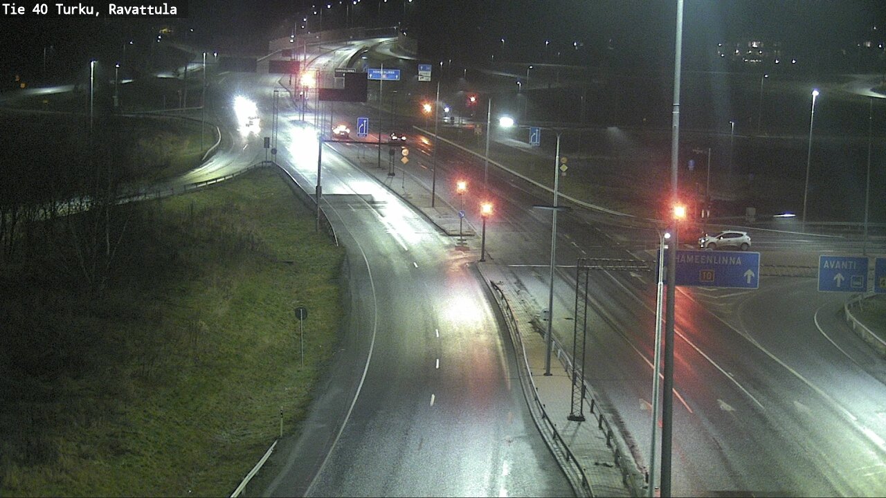 Weather Camera Image Väg 40 S:t Karins, Ravattula, Kaarina, Varsinais-Suomi