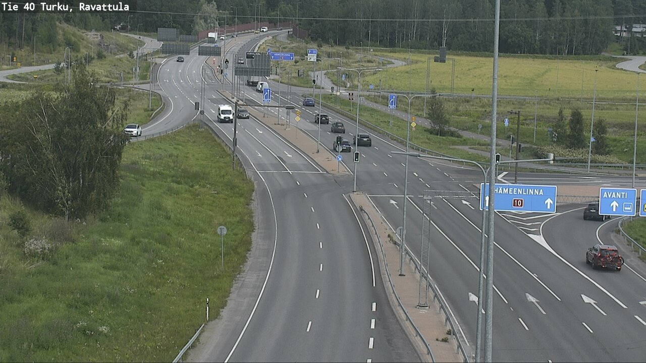 Weather Camera Image Road 40 Kaarina, Ravattula, Kaarina, Varsinais-Suomi