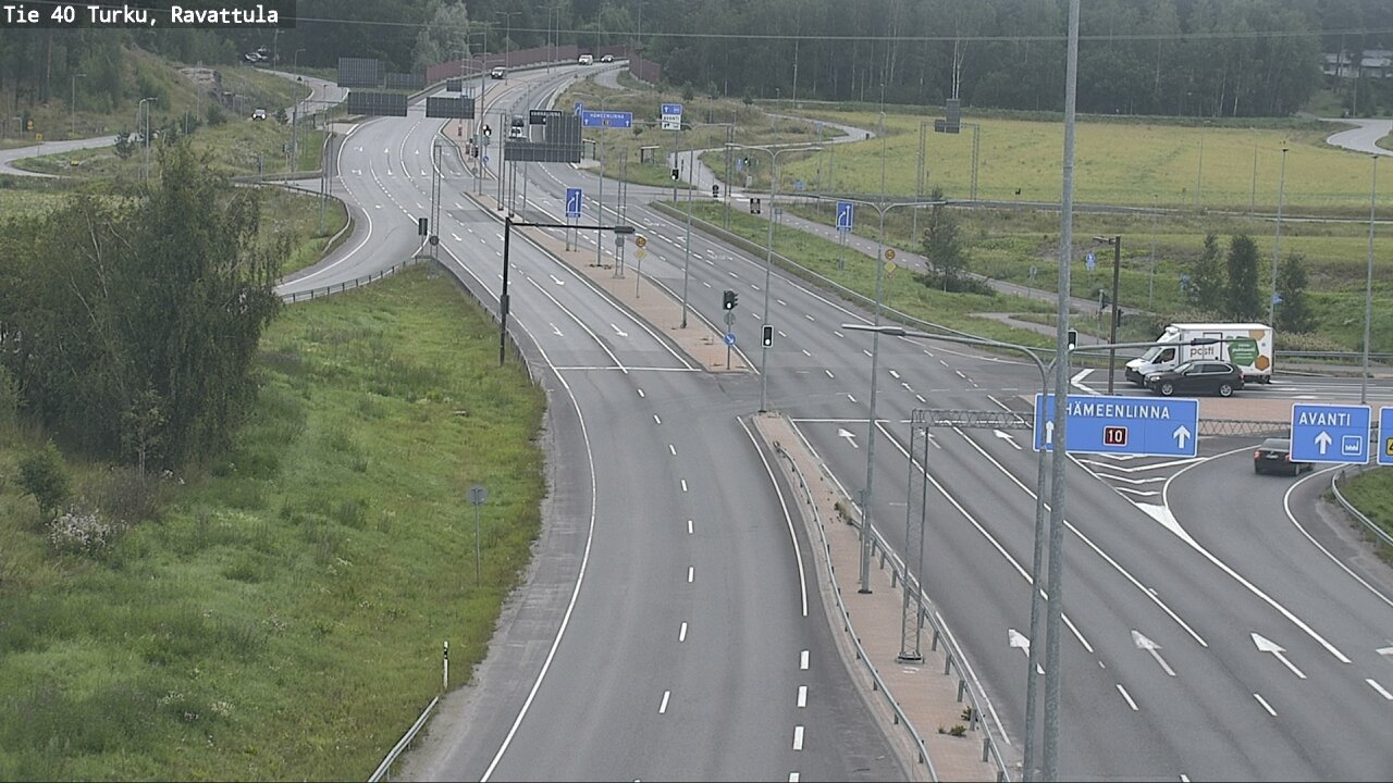 Weather Camera Image Road 40 Kaarina, Ravattula, Kaarina, Varsinais-Suomi