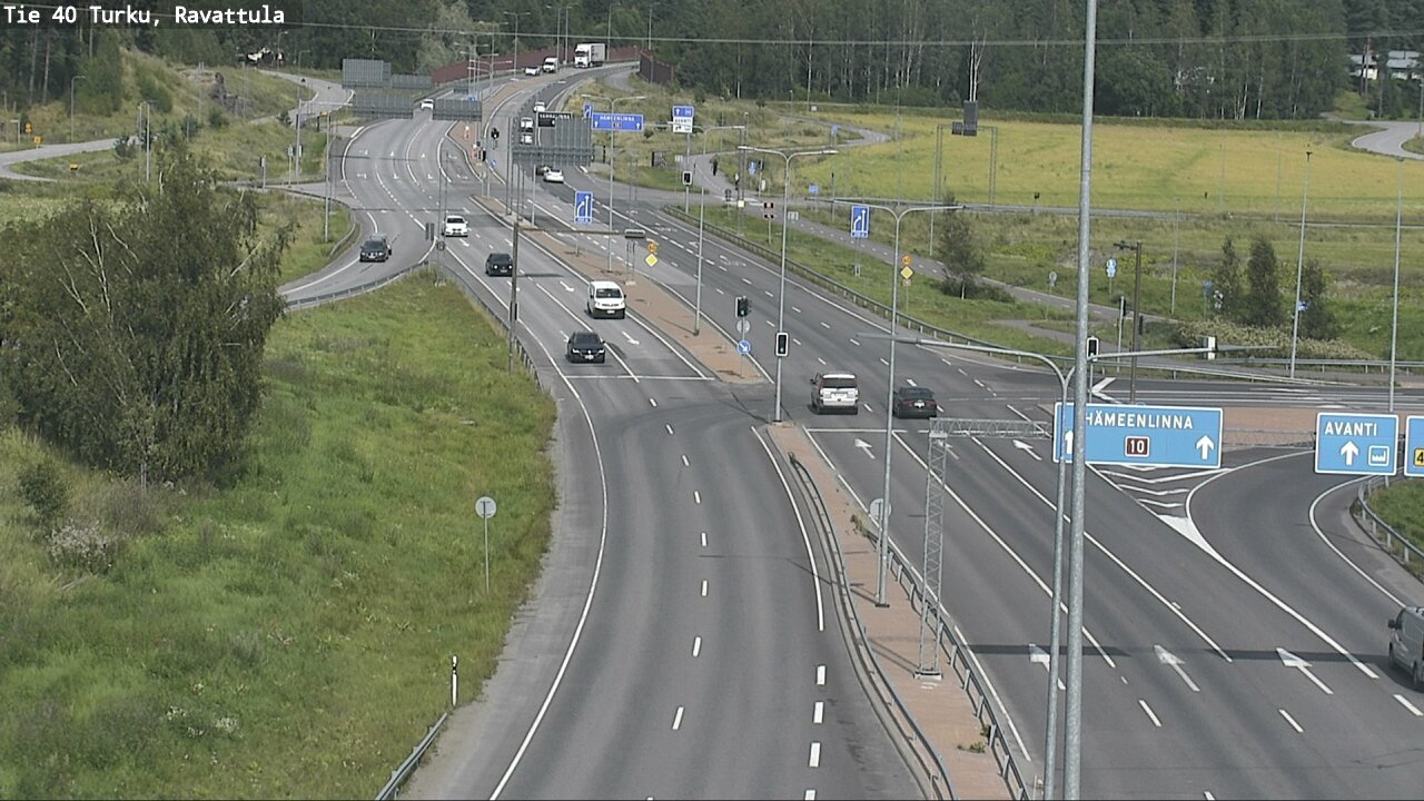 Weather Camera Image Road 40 Kaarina, Ravattula, Kaarina, Varsinais-Suomi