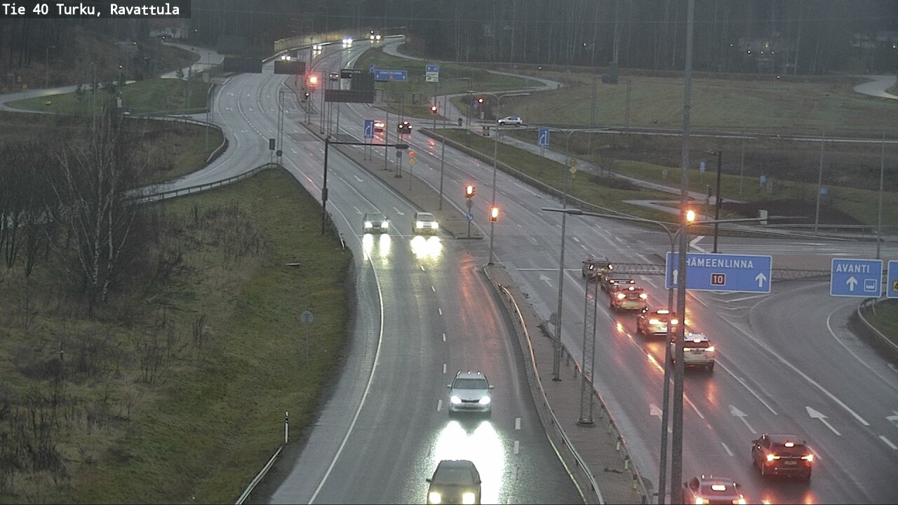 Weather Camera Image Väg 40 S:t Karins, Ravattula, Kaarina, Varsinais-Suomi