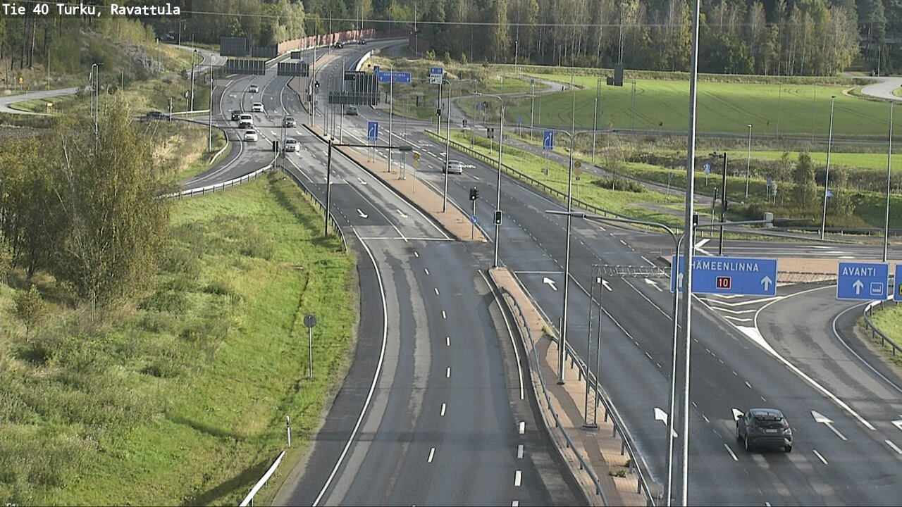 Weather Camera Image Väg 40 S:t Karins, Ravattula, Kaarina, Varsinais-Suomi