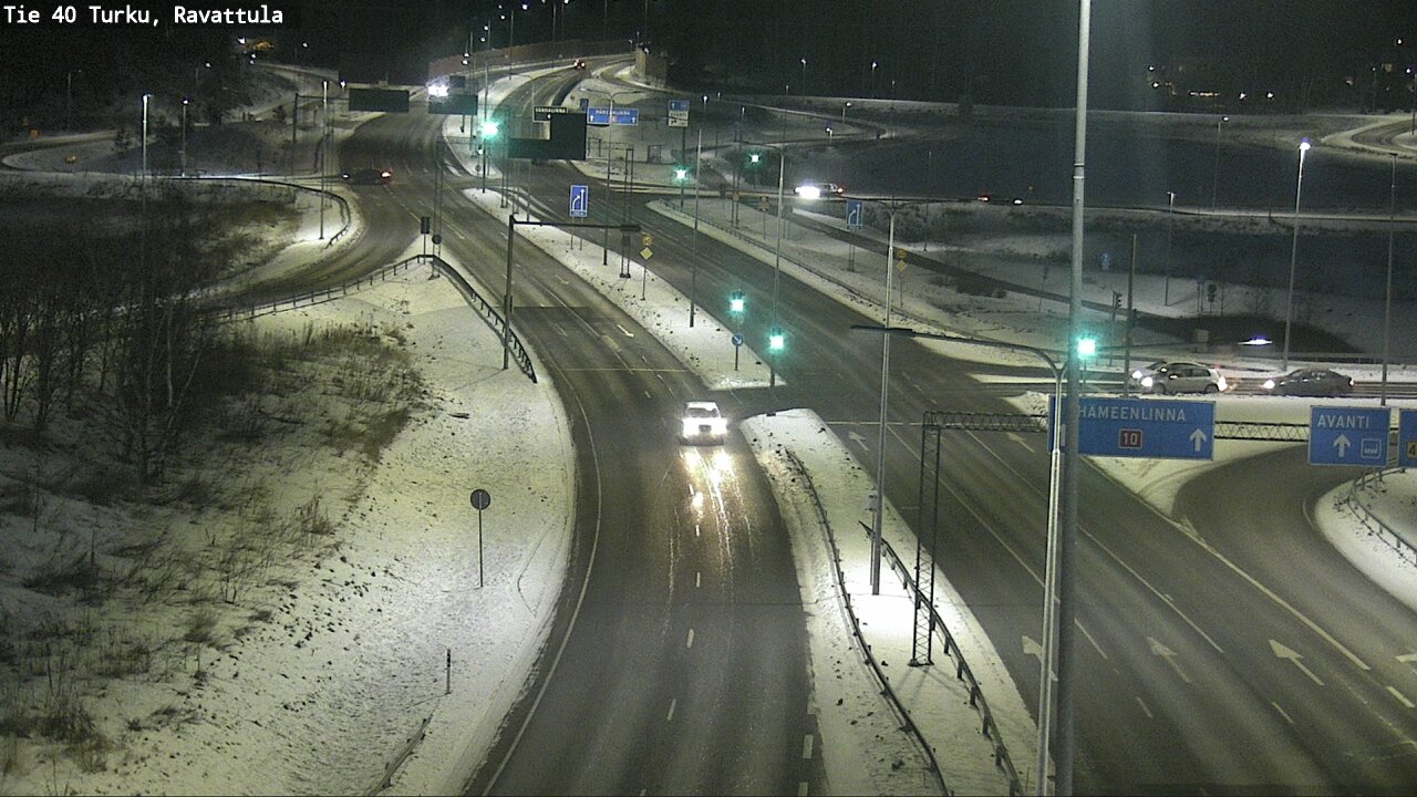 Weather Camera Image Väg 40 S:t Karins, Ravattula, Kaarina, Varsinais-Suomi