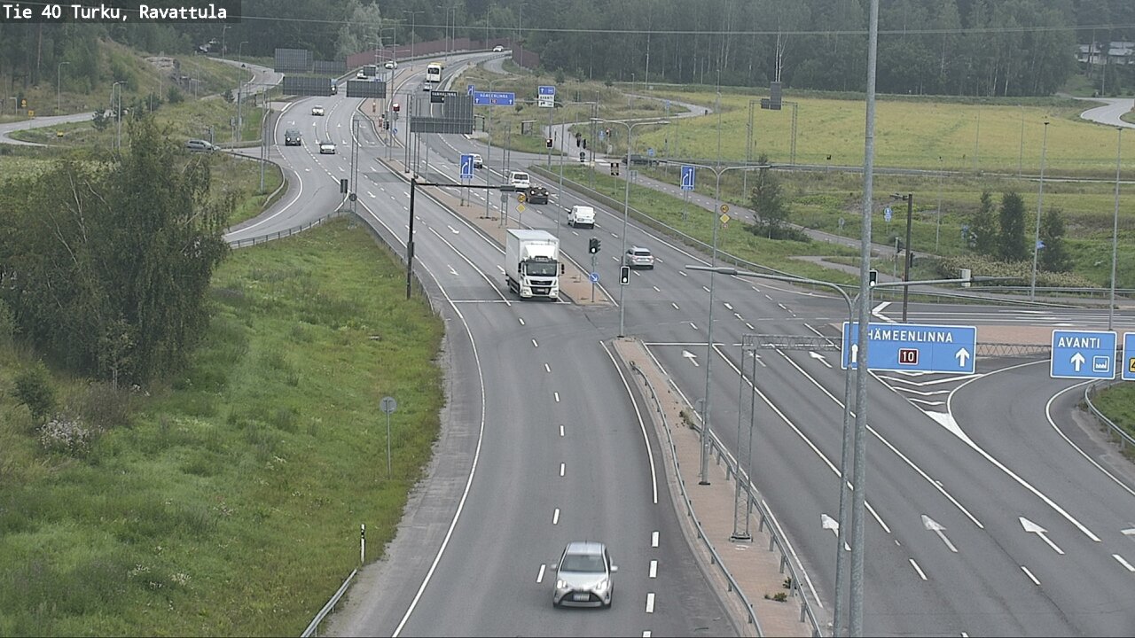 Weather Camera Image Road 40 Kaarina, Ravattula, Kaarina, Varsinais-Suomi