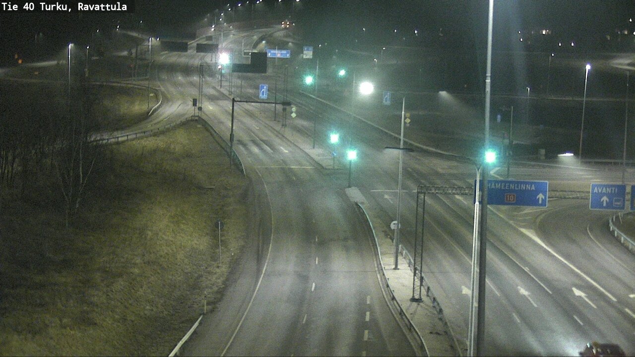 Weather Camera Image Väg 40 S:t Karins, Ravattula, Kaarina, Varsinais-Suomi