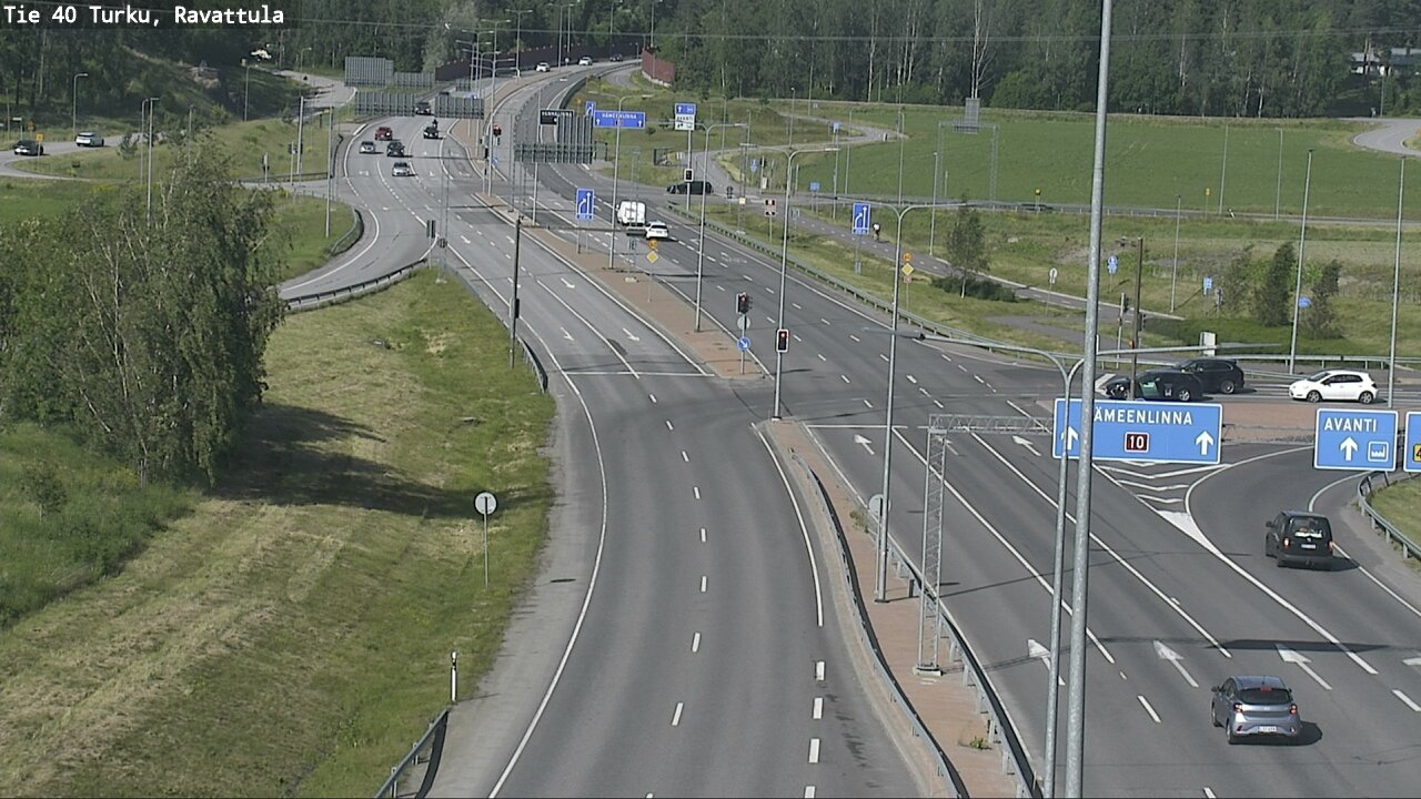 Weather Camera Image Väg 40 S:t Karins, Ravattula, Kaarina, Varsinais-Suomi