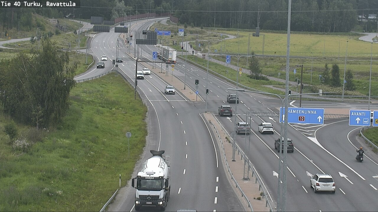 Weather Camera Image Road 40 Kaarina, Ravattula, Kaarina, Varsinais-Suomi