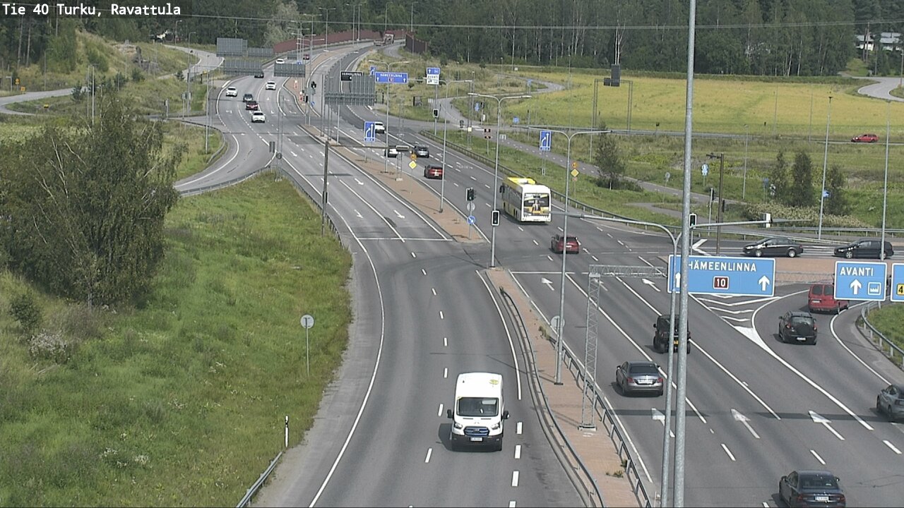 Weather Camera Image Road 40 Kaarina, Ravattula, Kaarina, Varsinais-Suomi