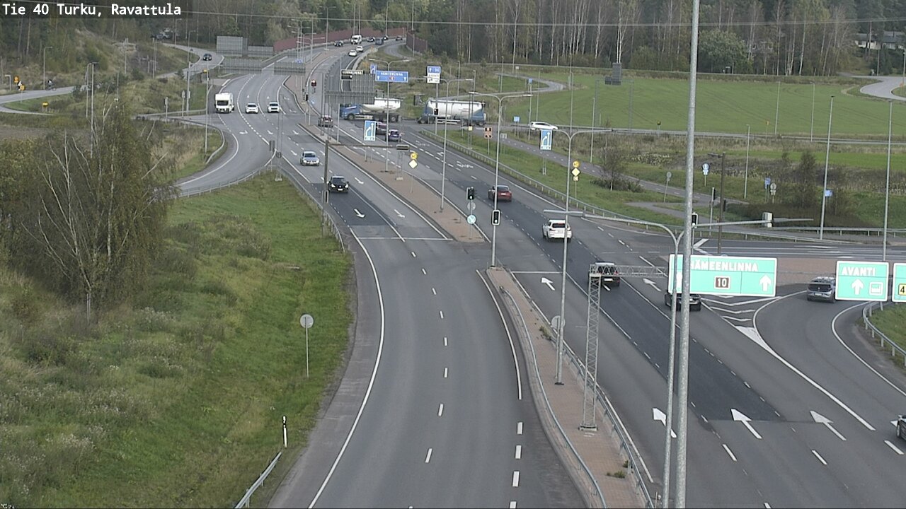 Weather Camera Image Väg 40 S:t Karins, Ravattula, Kaarina, Varsinais-Suomi
