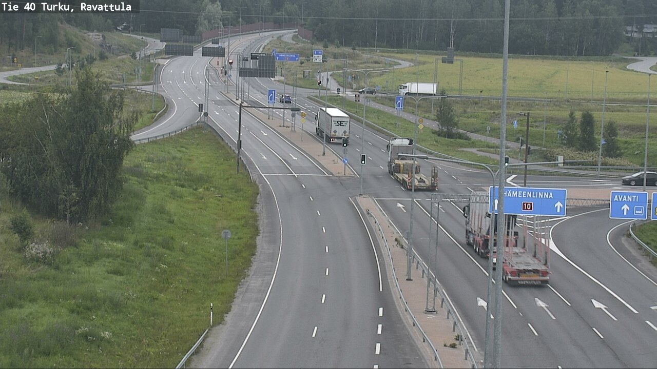 Weather Camera Image Road 40 Kaarina, Ravattula, Kaarina, Varsinais-Suomi