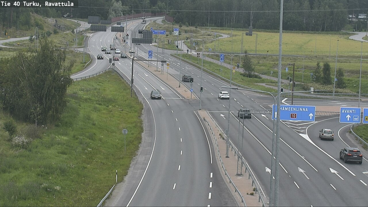 Weather Camera Image Road 40 Kaarina, Ravattula, Kaarina, Varsinais-Suomi