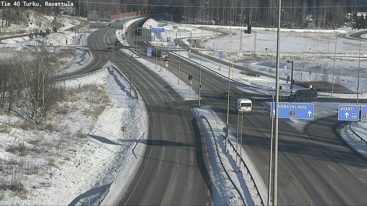 Weather Camera Image Road 40 Kaarina, Ravattula, Kaarina, Varsinais-Suomi