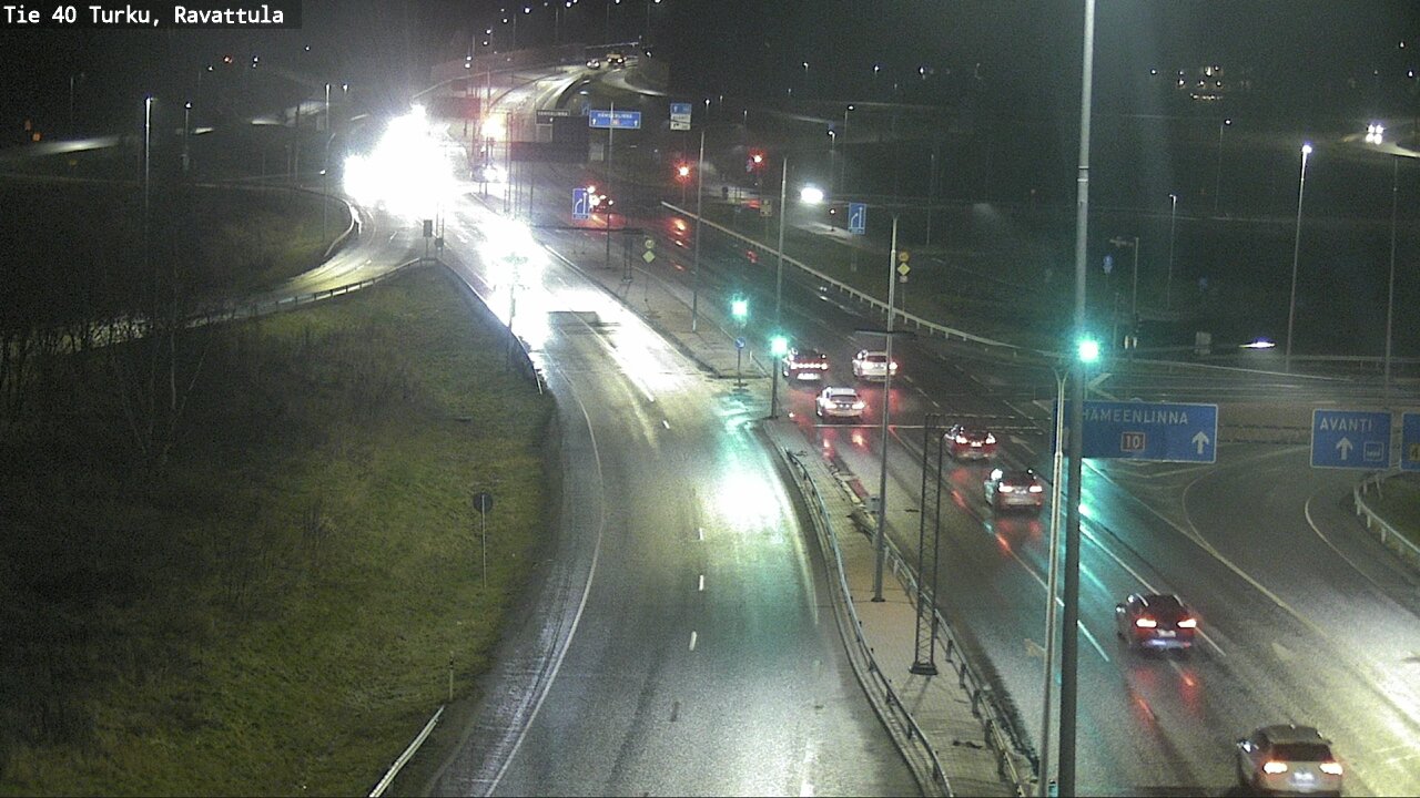Weather Camera Image Väg 40 S:t Karins, Ravattula, Kaarina, Varsinais-Suomi