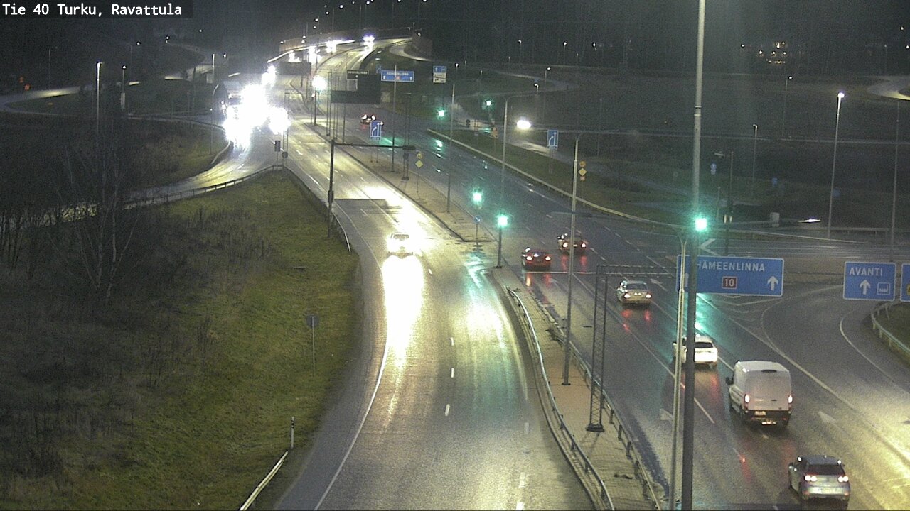 Weather Camera Image Väg 40 S:t Karins, Ravattula, Kaarina, Varsinais-Suomi