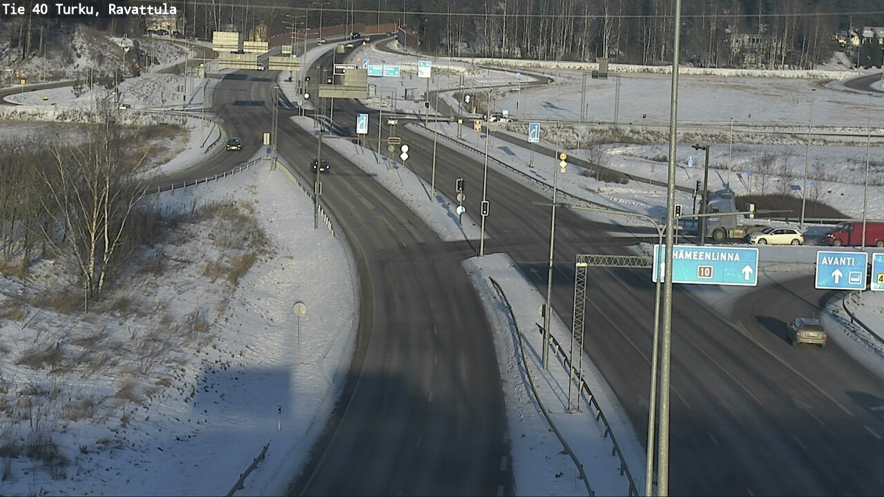 Weather Camera Image Road 40 Kaarina, Ravattula, Kaarina, Varsinais-Suomi