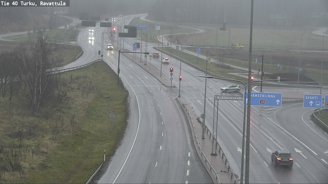 Weather Camera Image Väg 40 S:t Karins, Ravattula, Kaarina, Varsinais-Suomi