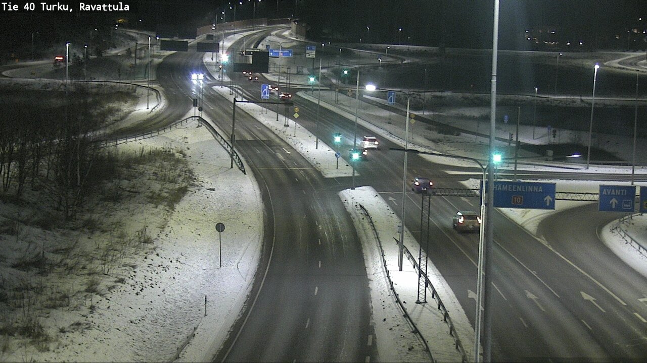 Weather Camera Image Väg 40 S:t Karins, Ravattula, Kaarina, Varsinais-Suomi