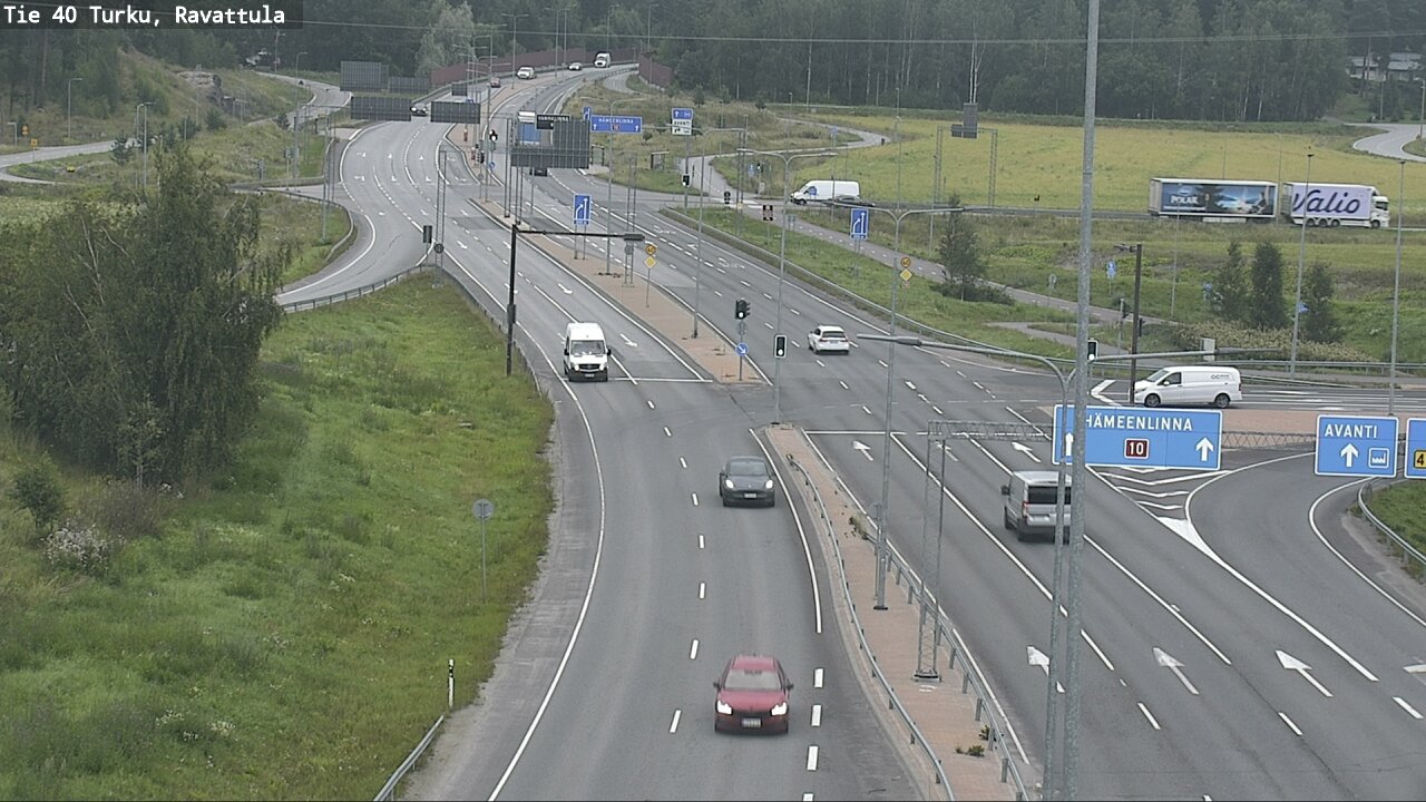 Weather Camera Image Road 40 Kaarina, Ravattula, Kaarina, Varsinais-Suomi