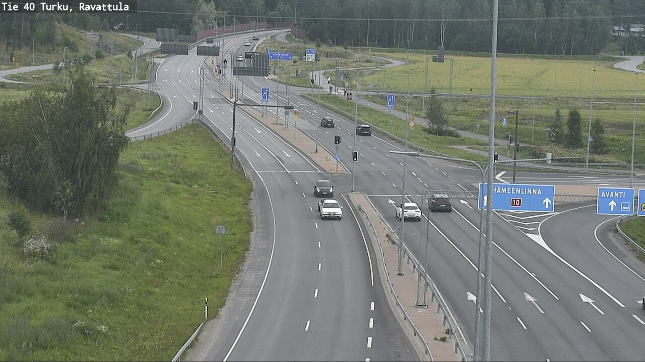 Weather Camera Image Road 40 Kaarina, Ravattula, Kaarina, Varsinais-Suomi