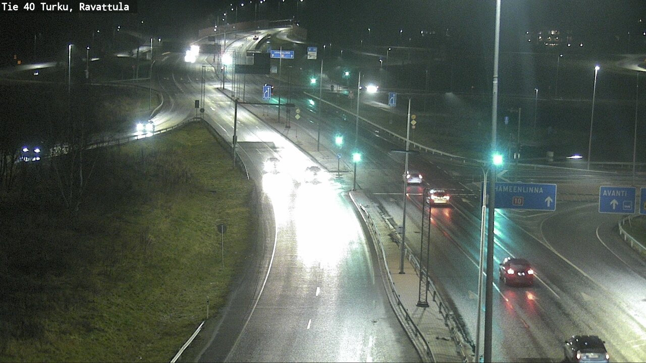 Weather Camera Image Väg 40 S:t Karins, Ravattula, Kaarina, Varsinais-Suomi