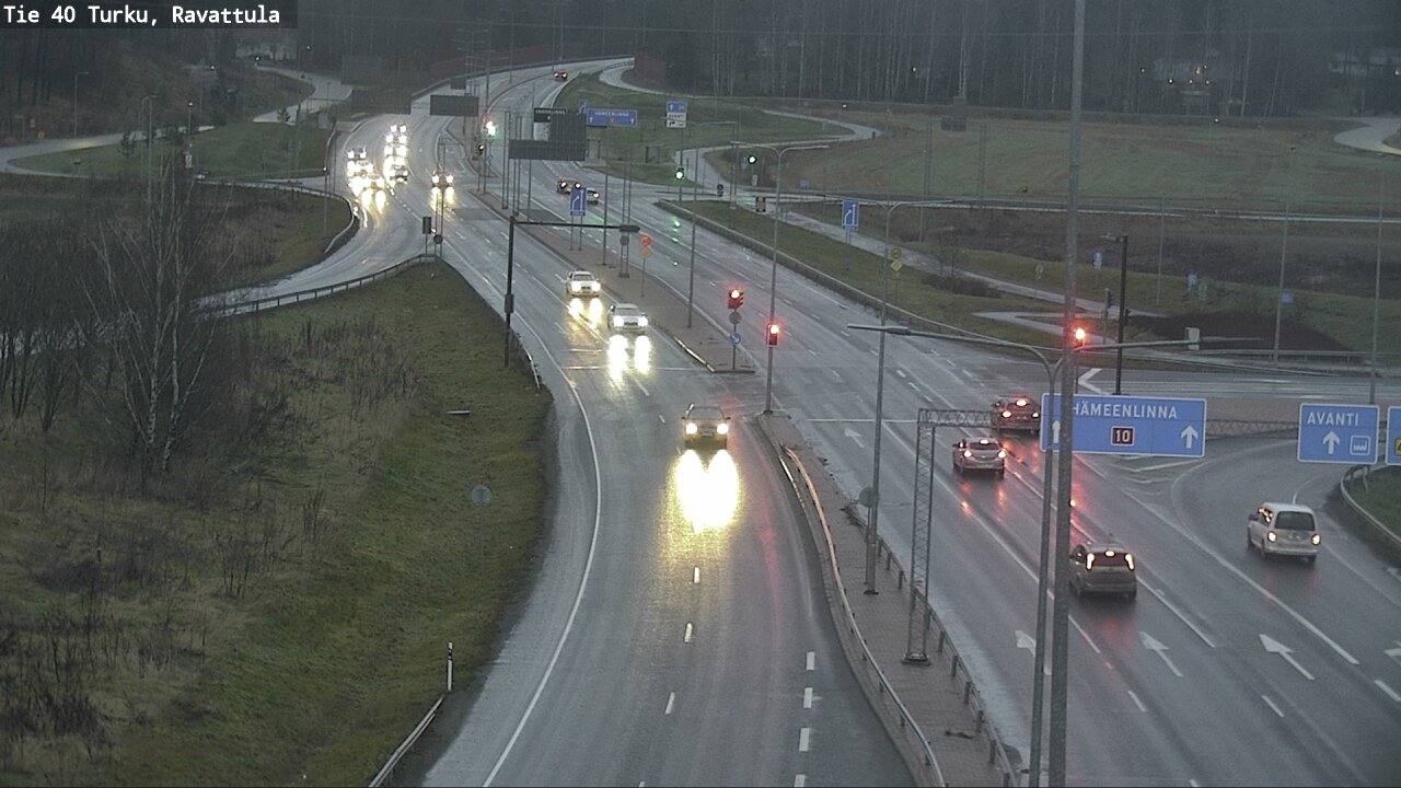 Weather Camera Image Väg 40 S:t Karins, Ravattula, Kaarina, Varsinais-Suomi