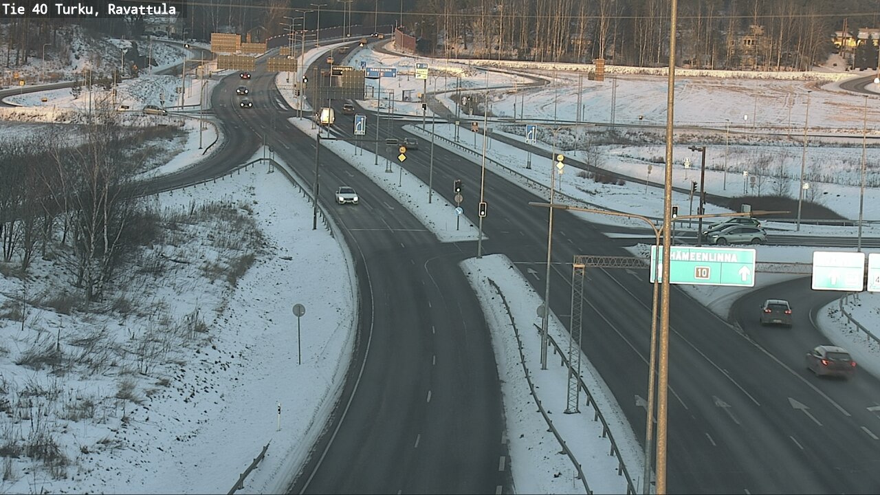 Weather Camera Image Väg 40 S:t Karins, Ravattula, Kaarina, Varsinais-Suomi