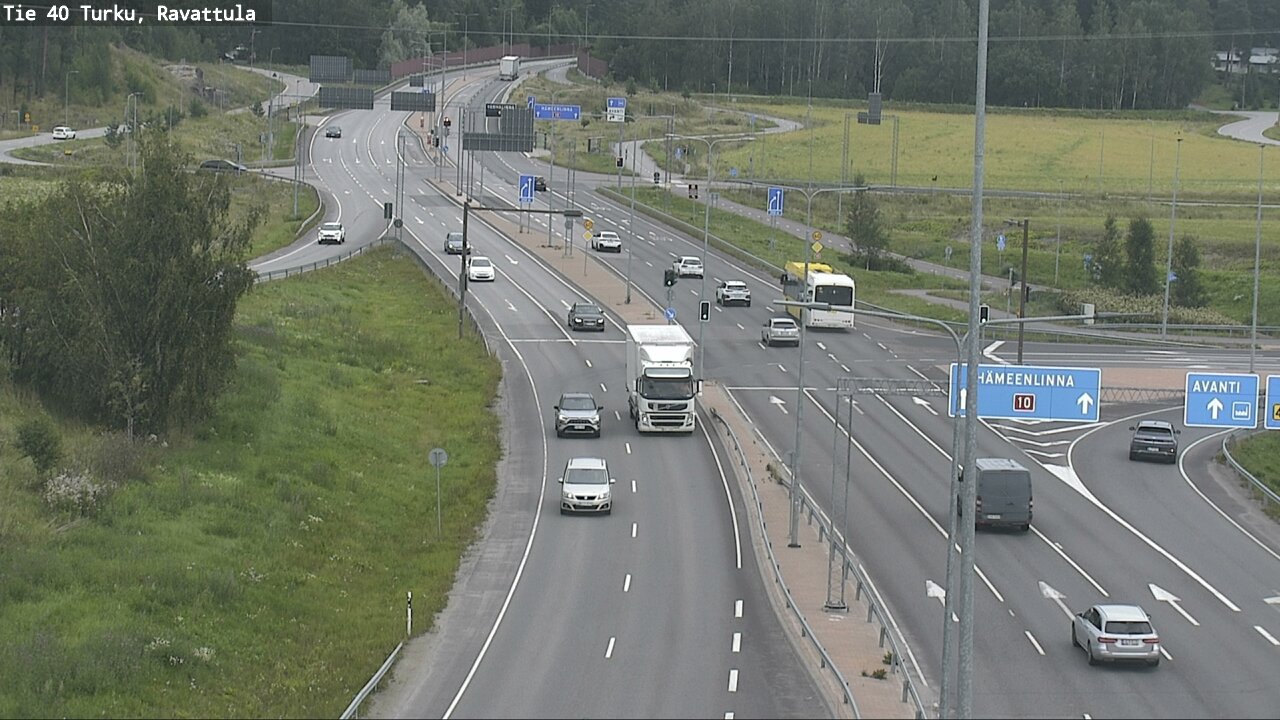 Weather Camera Image Road 40 Kaarina, Ravattula, Kaarina, Varsinais-Suomi