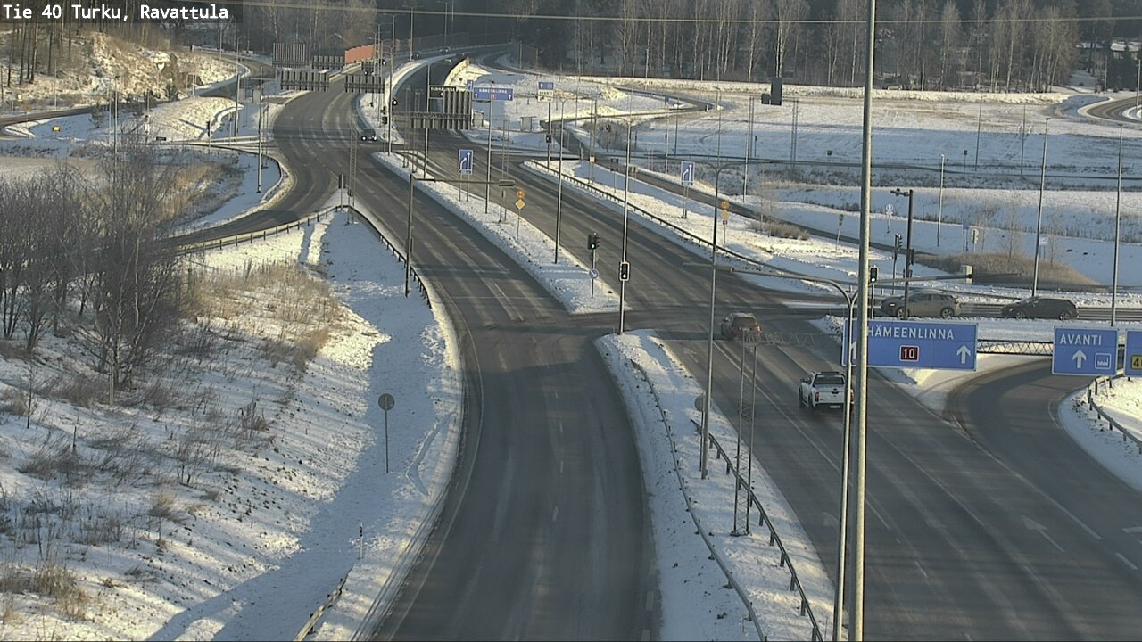 Weather Camera Image Road 40 Kaarina, Ravattula, Kaarina, Varsinais-Suomi