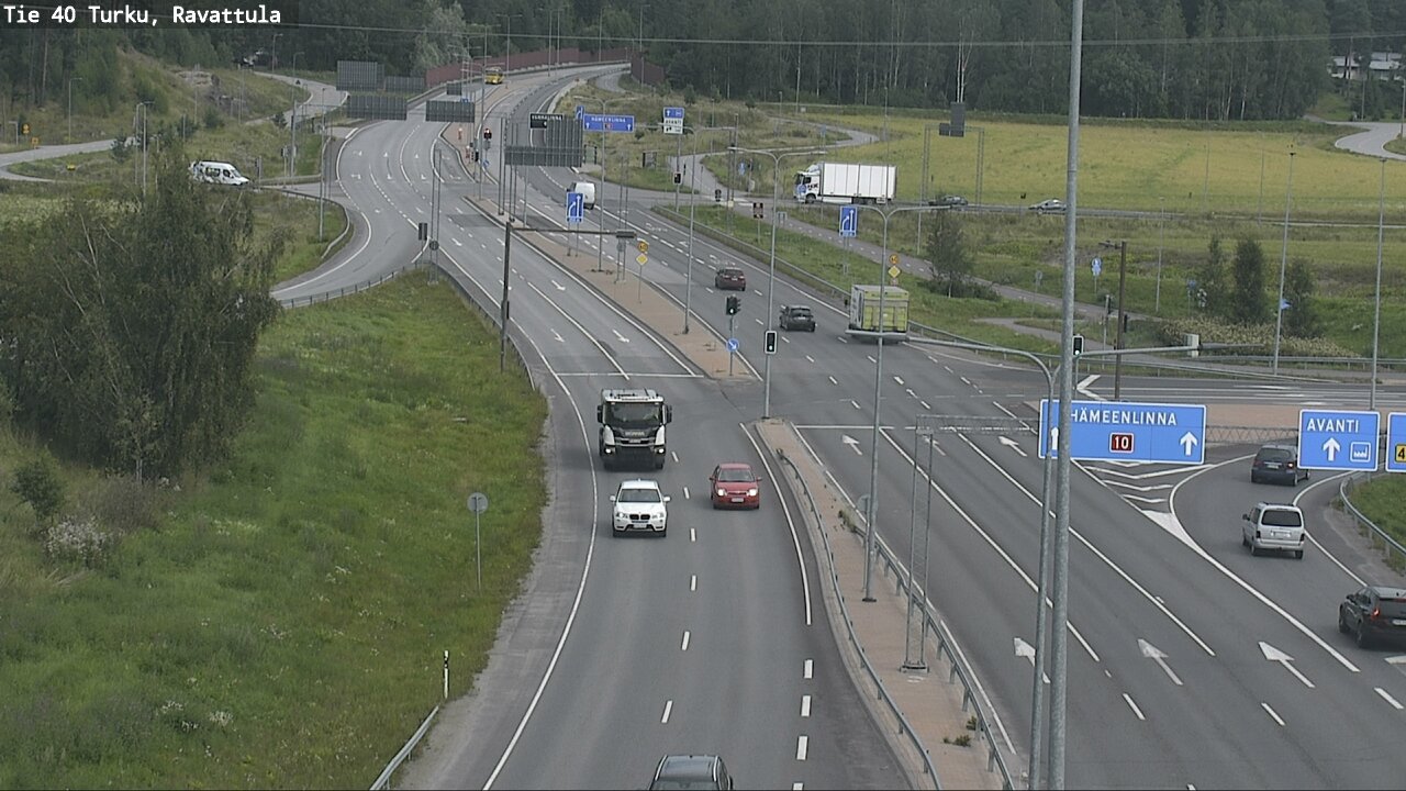 Weather Camera Image Road 40 Kaarina, Ravattula, Kaarina, Varsinais-Suomi
