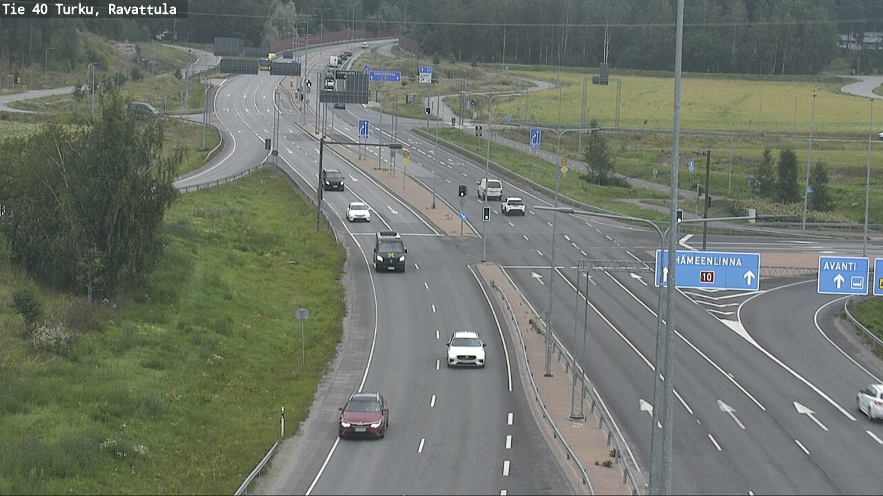 Weather Camera Image Road 40 Kaarina, Ravattula, Kaarina, Varsinais-Suomi