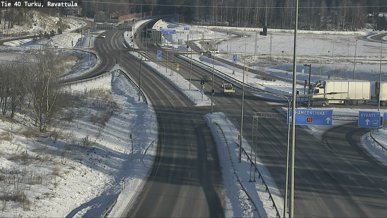 Weather Camera Image Road 40 Kaarina, Ravattula, Kaarina, Varsinais-Suomi