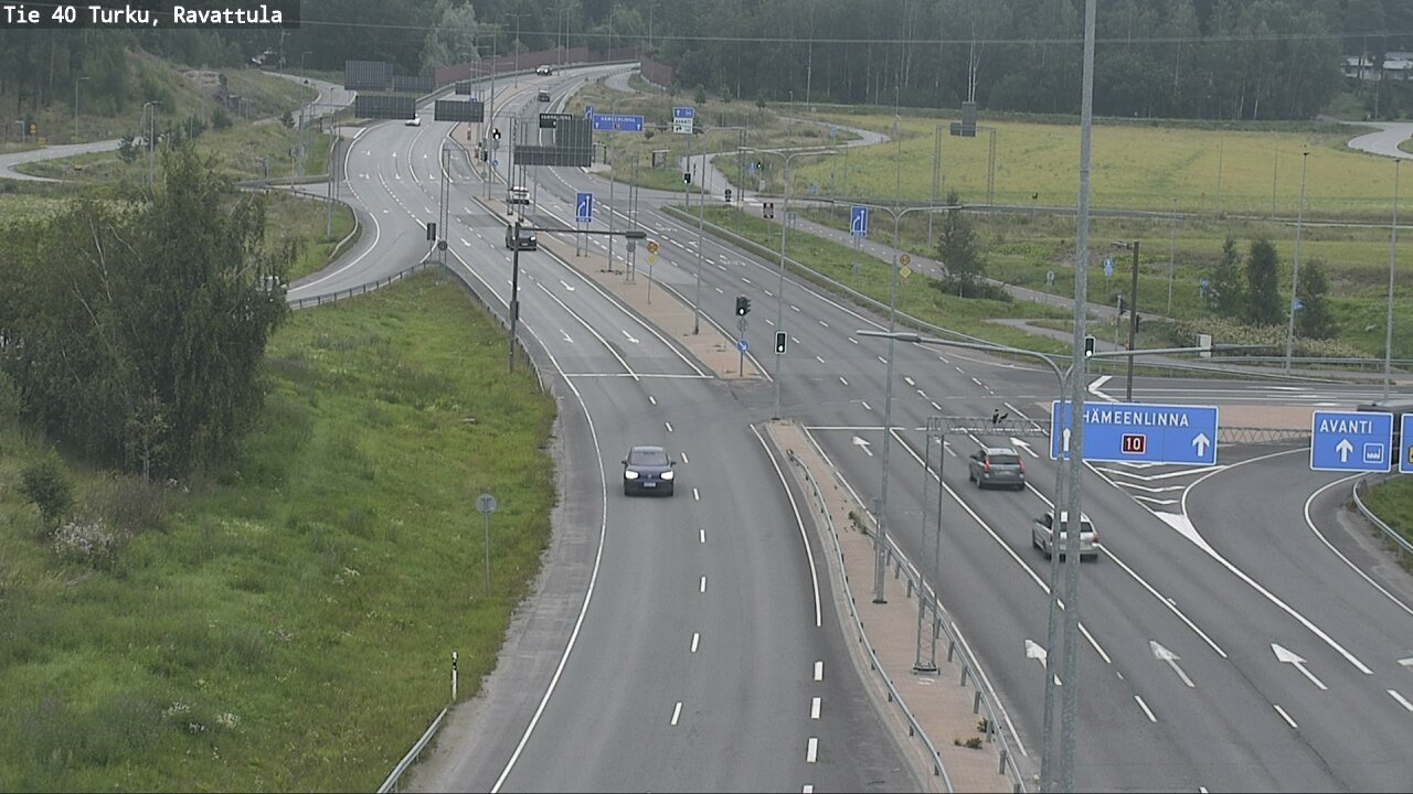 Weather Camera Image Road 40 Kaarina, Ravattula, Kaarina, Varsinais-Suomi