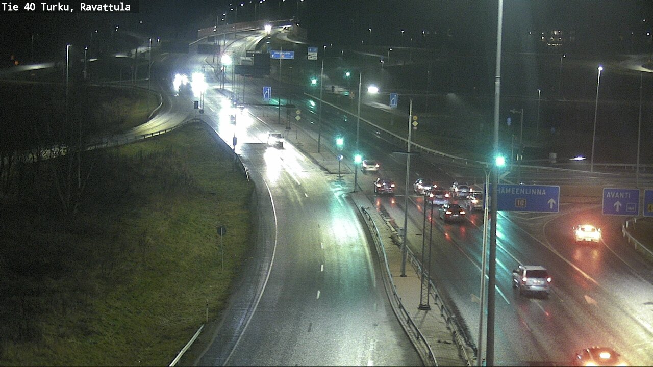 Weather Camera Image Väg 40 S:t Karins, Ravattula, Kaarina, Varsinais-Suomi