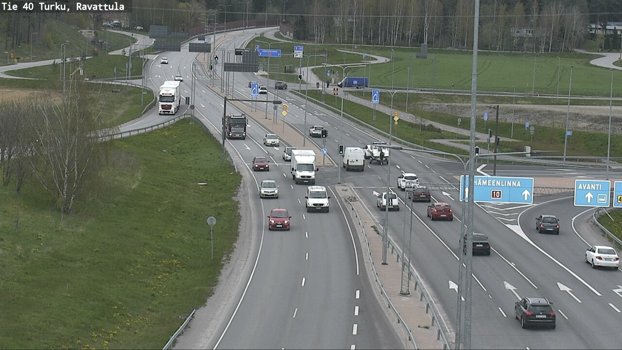 Weather Camera Image Road 40 Kaarina, Ravattula, Kaarina, Varsinais-Suomi