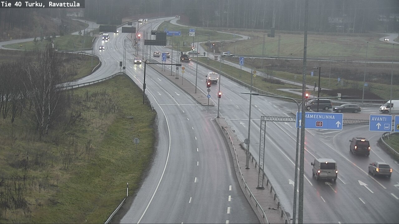 Weather Camera Image Väg 40 S:t Karins, Ravattula, Kaarina, Varsinais-Suomi
