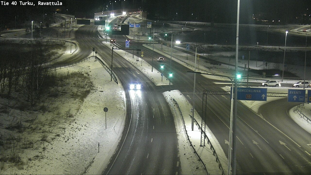 Weather Camera Image Väg 40 S:t Karins, Ravattula, Kaarina, Varsinais-Suomi