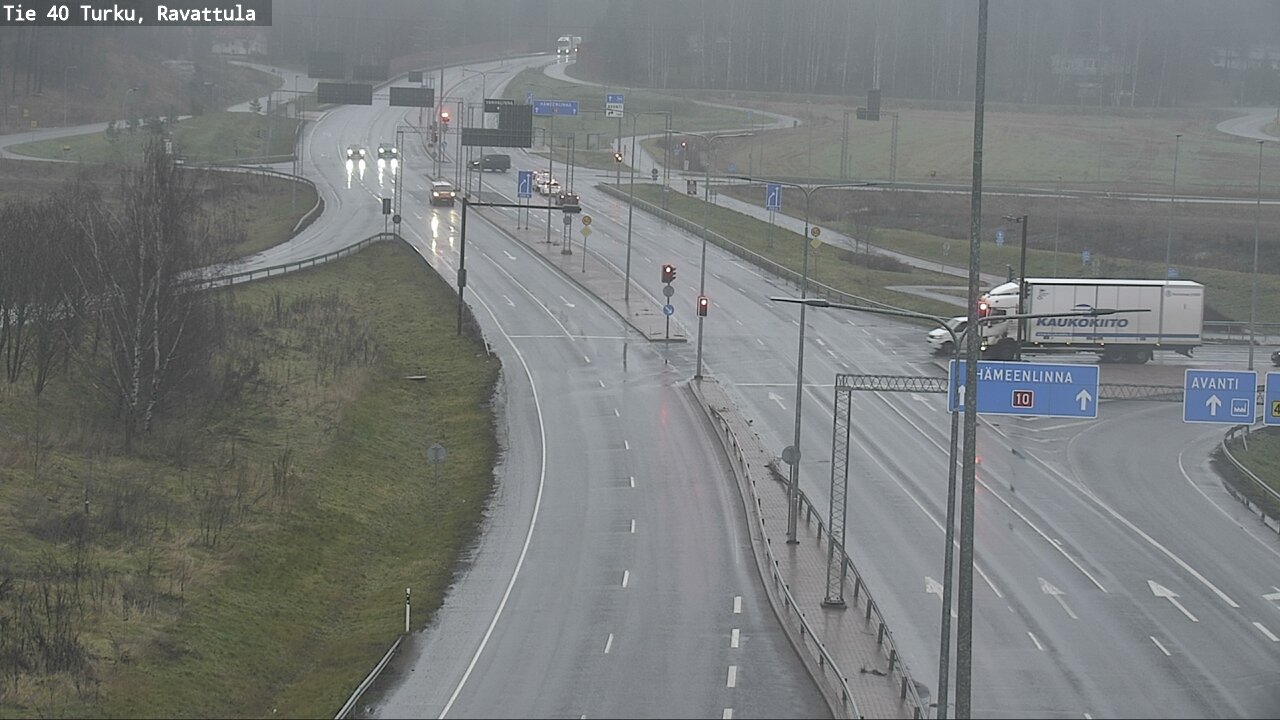 Weather Camera Image Väg 40 S:t Karins, Ravattula, Kaarina, Varsinais-Suomi