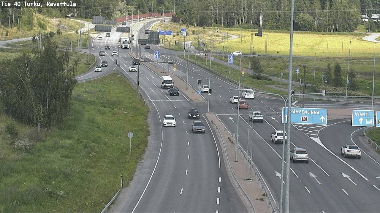 Weather Camera Image Road 40 Kaarina, Ravattula, Kaarina, Varsinais-Suomi