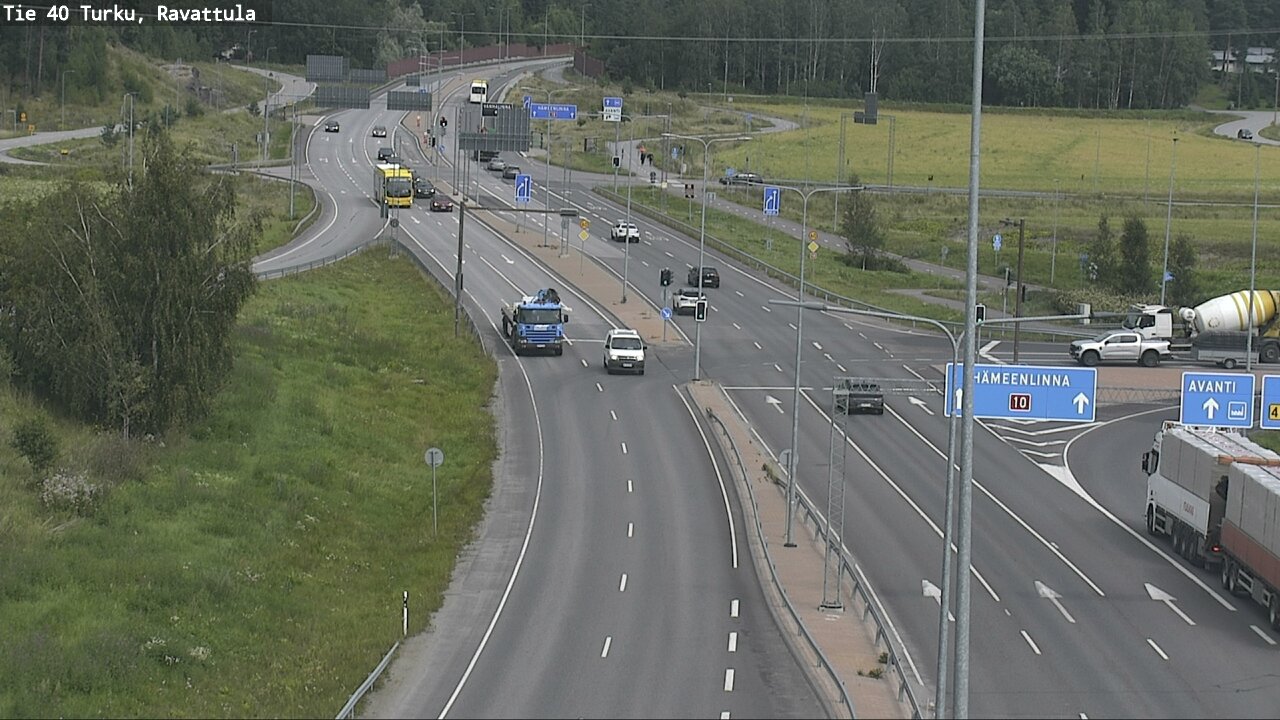Weather Camera Image Road 40 Kaarina, Ravattula, Kaarina, Varsinais-Suomi