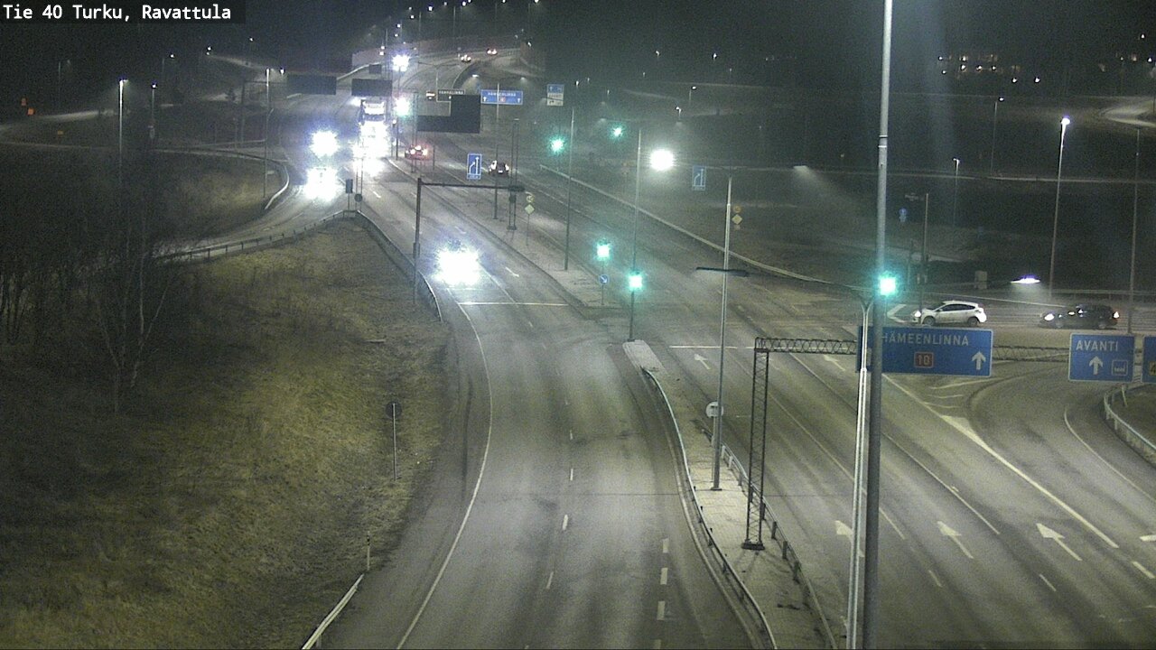 Weather Camera Image Väg 40 S:t Karins, Ravattula, Kaarina, Varsinais-Suomi