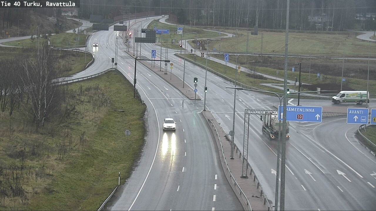 Weather Camera Image Väg 40 S:t Karins, Ravattula, Kaarina, Varsinais-Suomi