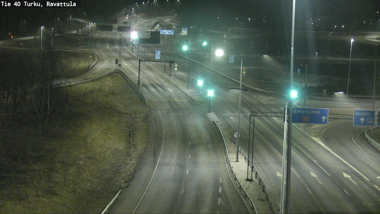 Weather Camera Image Väg 40 S:t Karins, Ravattula, Kaarina, Varsinais-Suomi