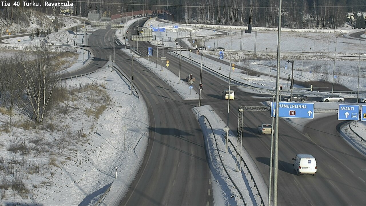 Weather Camera Image Road 40 Kaarina, Ravattula, Kaarina, Varsinais-Suomi