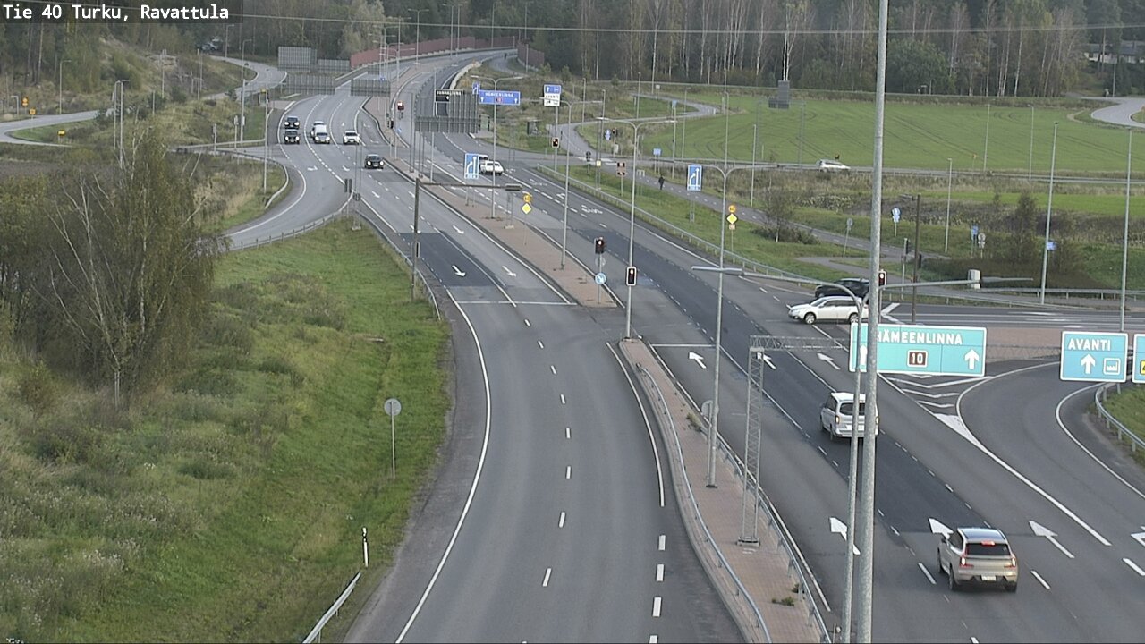 Weather Camera Image Väg 40 S:t Karins, Ravattula, Kaarina, Varsinais-Suomi