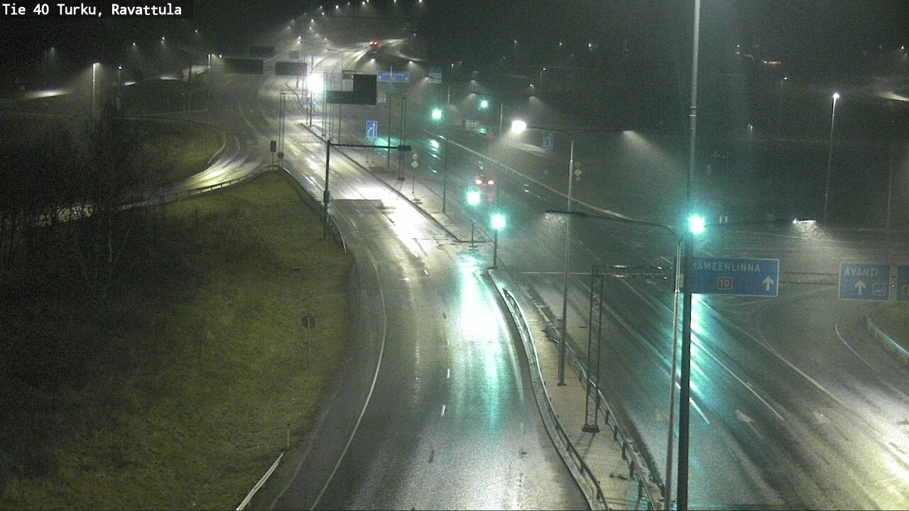 Weather Camera Image Väg 40 S:t Karins, Ravattula, Kaarina, Varsinais-Suomi