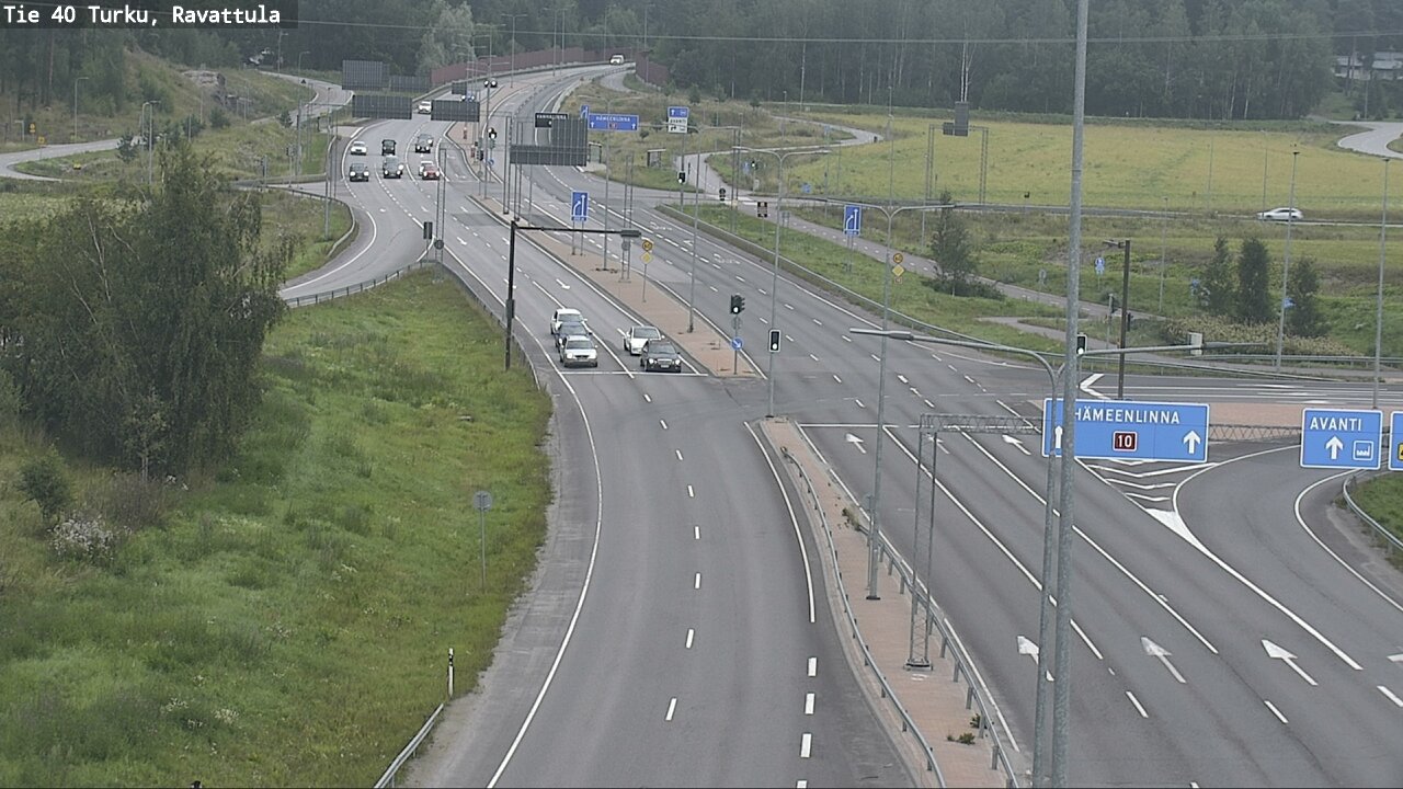 Weather Camera Image Road 40 Kaarina, Ravattula, Kaarina, Varsinais-Suomi