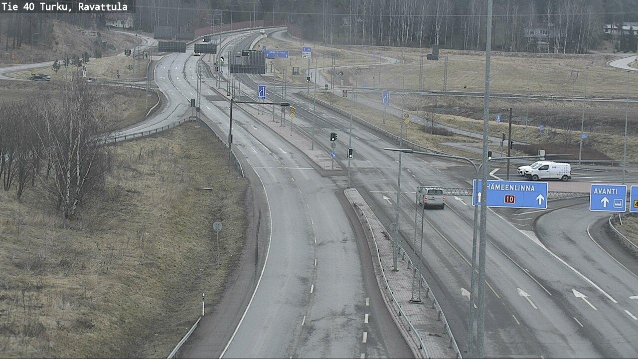Weather Camera Image Road 40 Kaarina, Ravattula, Kaarina, Varsinais-Suomi