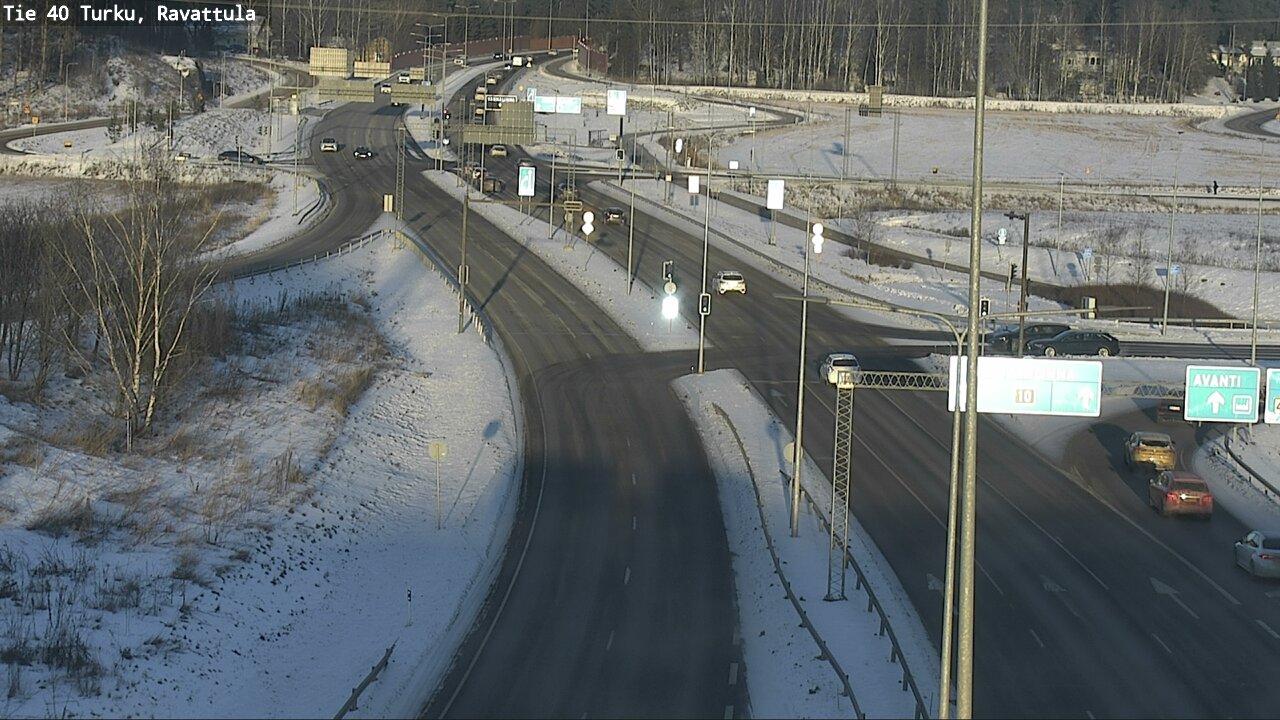 Weather Camera Image Road 40 Kaarina, Ravattula, Kaarina, Varsinais-Suomi